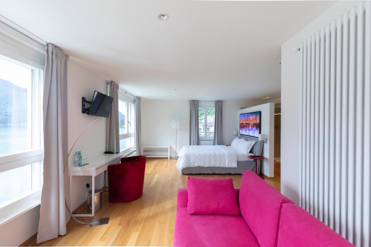 Lac Hotel Мелиде Экстерьер фото